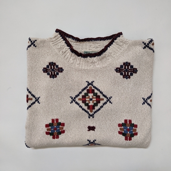 Vintage Willow Ridge silk knit sweater, men's small - Picture 5 of 8